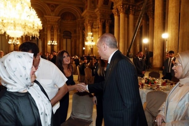 Foto - Erdoğan'ın iftar davetine ünlüler akın etti