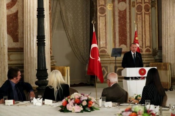 Foto - Erdoğan'ın iftar davetine ünlüler akın etti