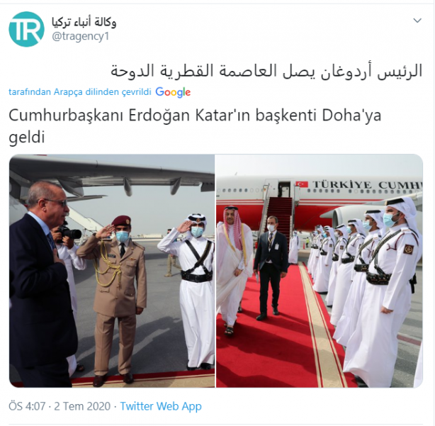 Foto - Başkan Erdoğan'ın Katar ziyareti sonrası çılgına döndüler