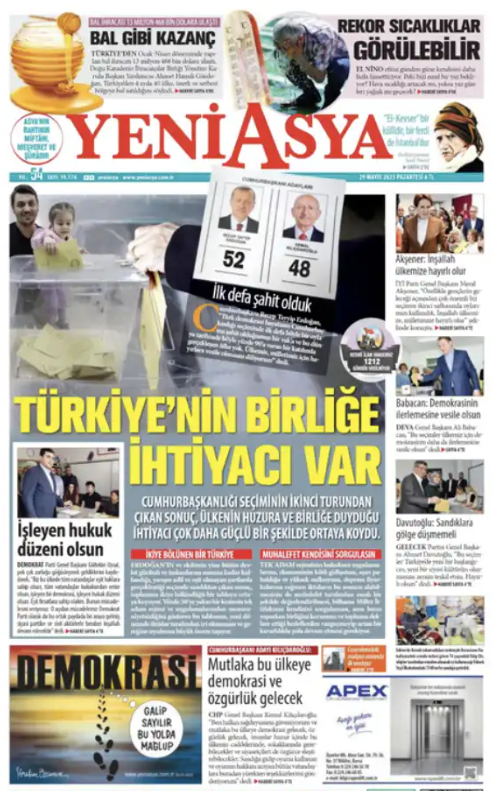 Foto - Erdoğan'ın seçim zaferini hangi gazete nasıl gördü?