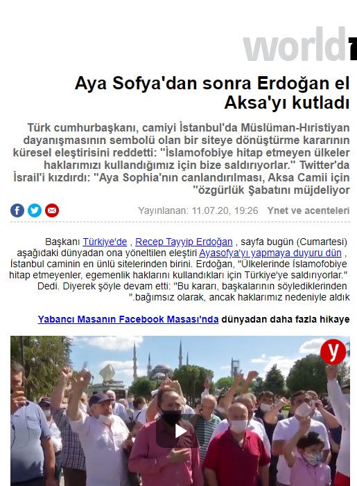 Foto - Erdoğan'ın sözleri İsrail'i salladı! "Mescid-i Aksa'yı özgürleştirecek"