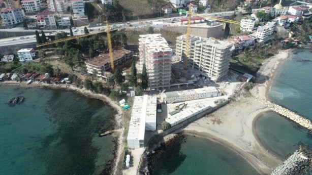 Foto - Erdoğan'ın tepki gösterdiği rezidansların yıkım işlemi tamamlandı