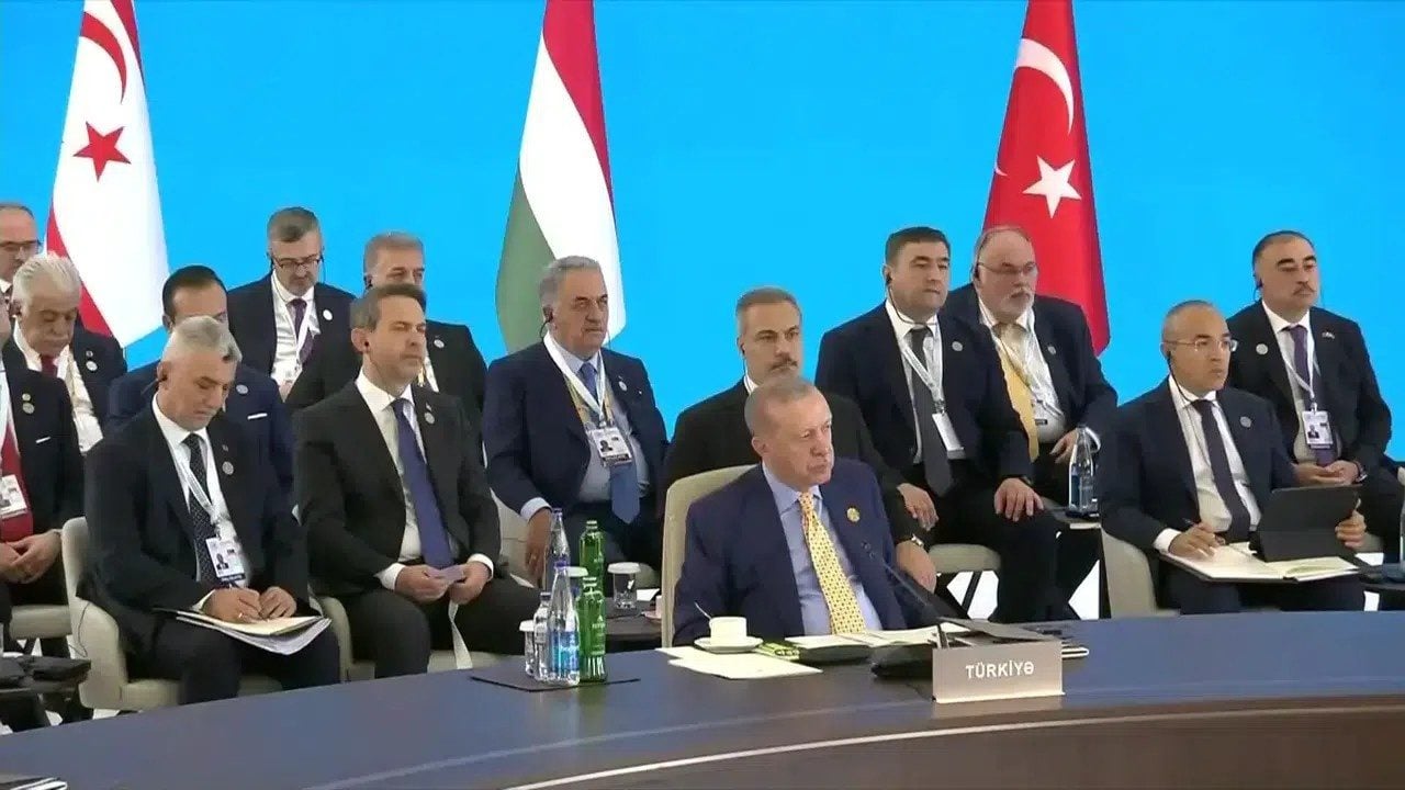 Foto - Erdoğan'ın Türk Devletleri Teşkilatı'ndaki sözleri yavru vatanı sevince boğdu! 'Bu bizim için dönüm noktası' diyerek duyurdular