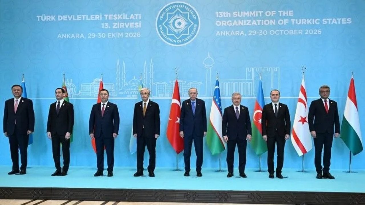 Foto - Erdoğan'ın Türk Devletleri Teşkilatı'ndaki sözleri yavru vatanı sevince boğdu! 'Bu bizim için dönüm noktası' diyerek duyurdular