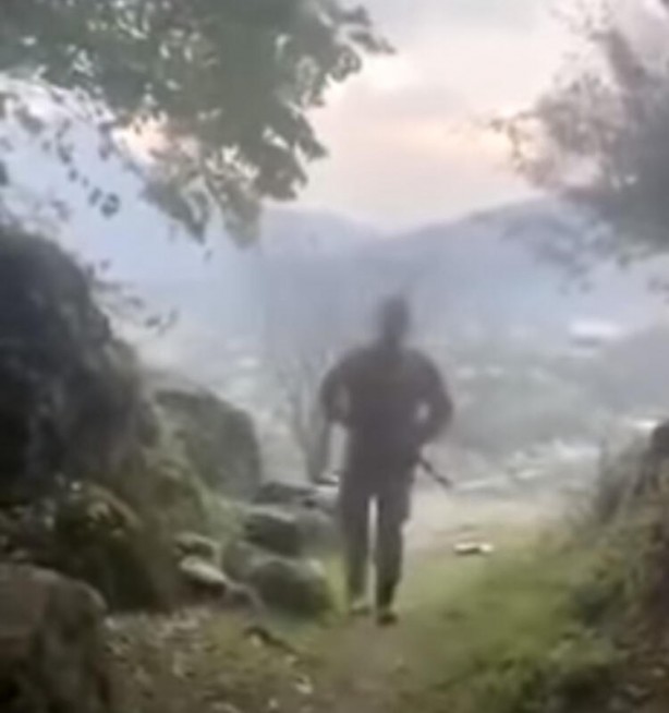 Foto - Ermeni askerlerden büyük yüzsüzlük! Bakın ne yaptılar