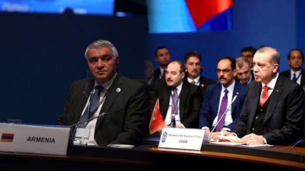 Foto - Ermeni temsilcinin sözlerine Erdoğan tepki gösterdi!