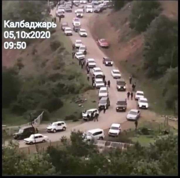 Foto - Azerbaycan bölgeleri tek tek alırken Avrupa'daki Ermeniler gerçek yüzünü gösterdi! Şehri birbirine kattılar