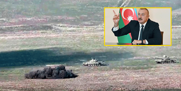 Foto - Ermenistan ağır kayıplar veriyor! Azerbaycan son gelişmeyi böyle duyurdu