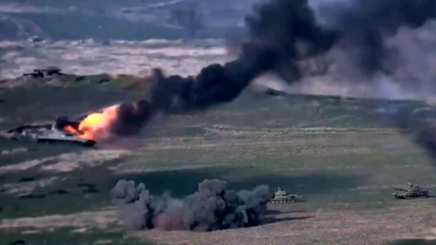 Foto - Ermenistan ağır kayıplar veriyor! Azerbaycan son gelişmeyi böyle duyurdu