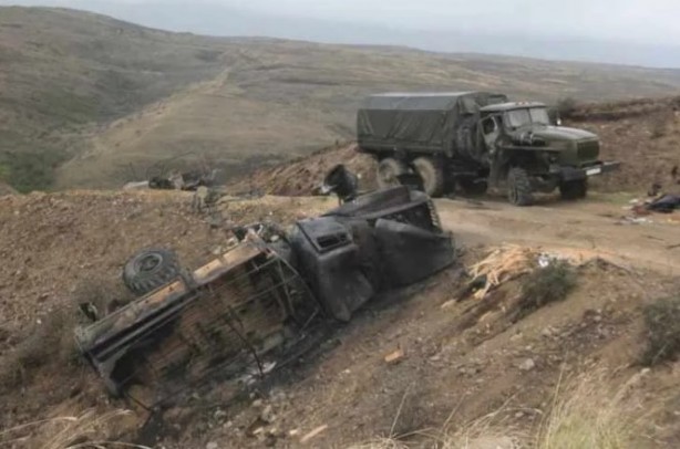 Ermenistan cephesinin görüntüleri ortaya çıktı