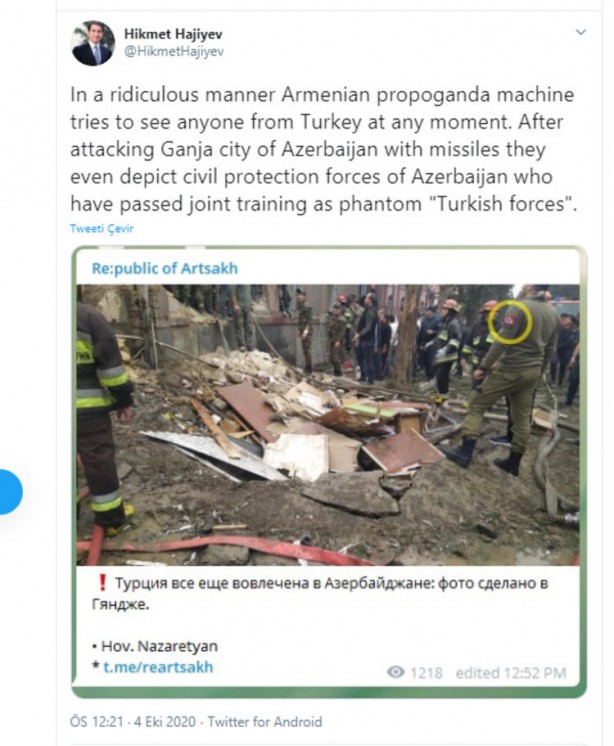 Foto - Ermenistan dünyaya fena rezil oldu! 'Türk Özel Kuvvetleri...'