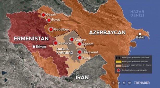 Ermenistan köşeye sıkıştıran görüntüler