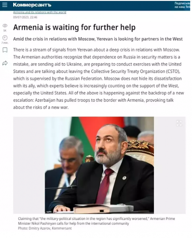 Foto - Ermenistan umudunu ABD'ye bağladı! Rus basının hedefinde Paşinyan var