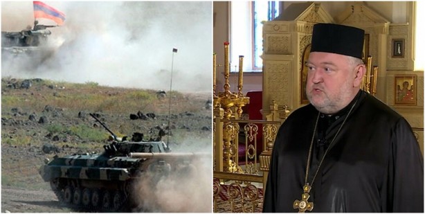 Foto - Ermenistan'da çöküşün resmi! Askerler cepheden kaçmasın diye papazları devreye soktular