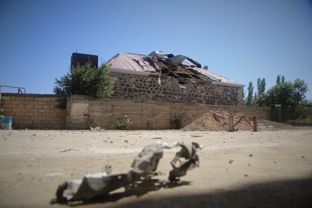 Foto - Ermenistan'dan alçak saldırı! Bölgeden ilk görüntüler geldi