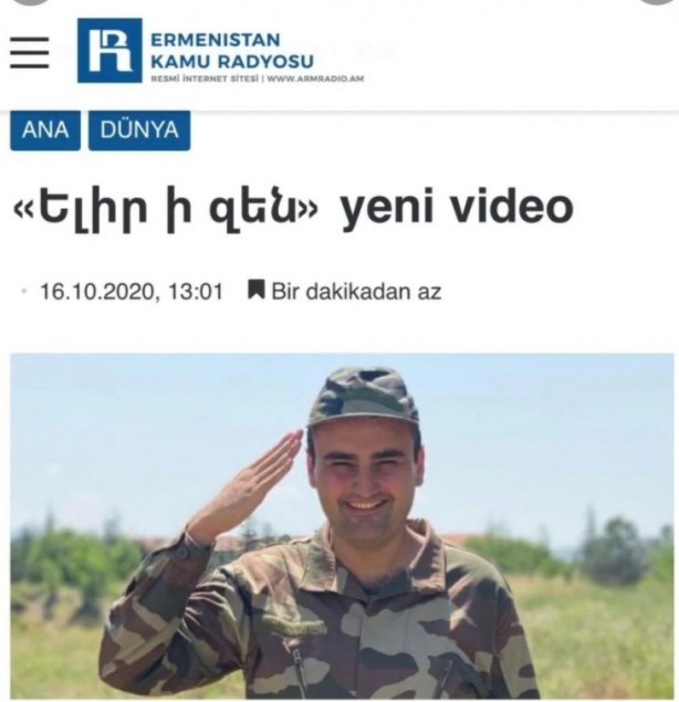 Foto - Ermenistan'dan büyük skandal