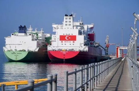 Foto - Ertuğrul Gazi'ye ilk LNG nakli başladı