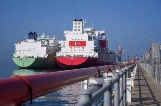 Foto - Ertuğrul Gazi'ye ilk LNG nakli başladı