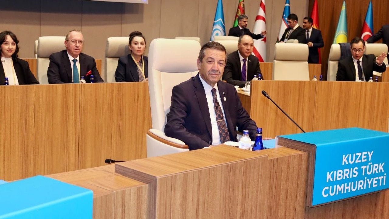 Foto - Ertuğruloğlu, TDT Dışişleri Bakanları Toplantısı’nda konuştu: Kıbrıs adasındaki gerçek, tek ada iki devlettir!