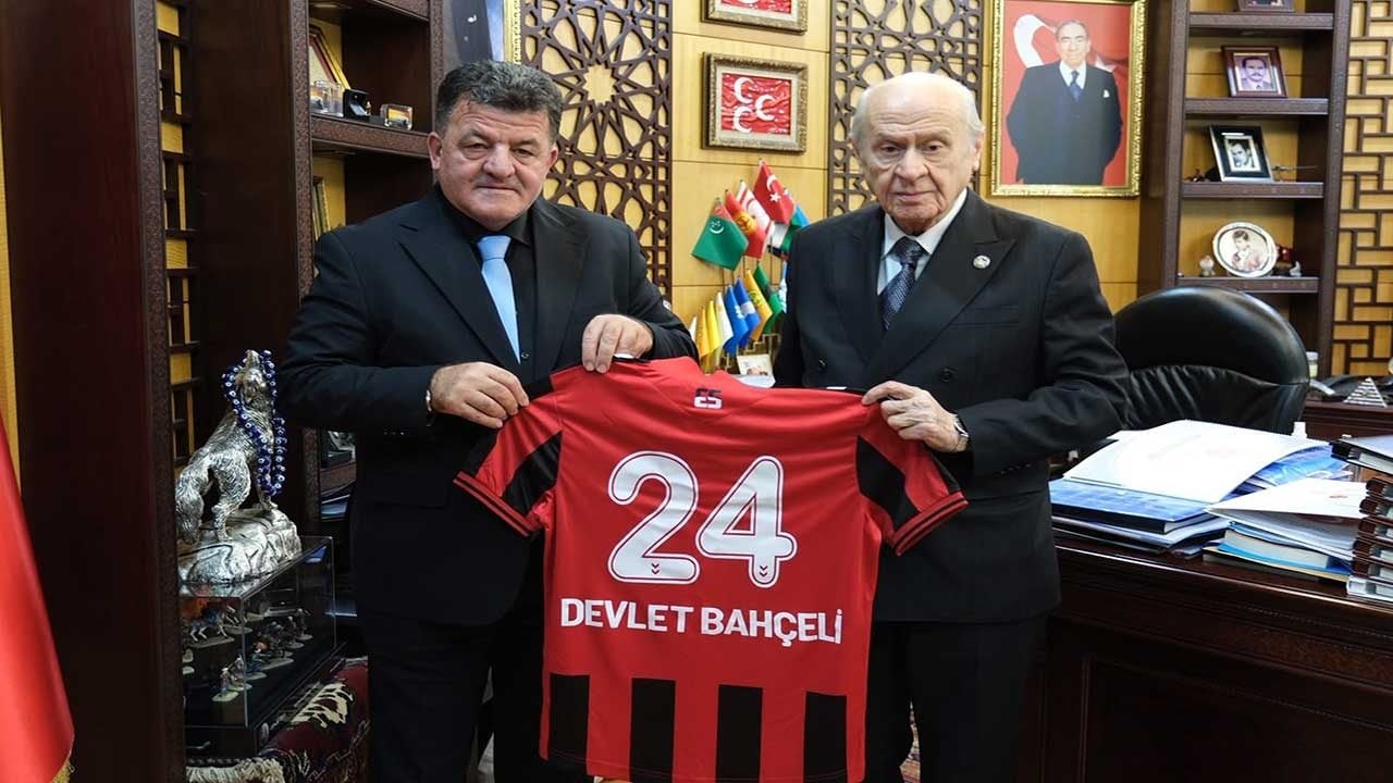 Foto - Erzincanspor heyeti Ankara’ya çıkarma yaptı: Lider Devlet Bahçeli’den kırmızı-siyahlı ekibe tam destek!