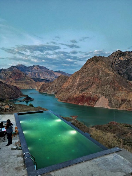 Foto - Erzurum-Artvin sınırında sonsuzluk havuzu