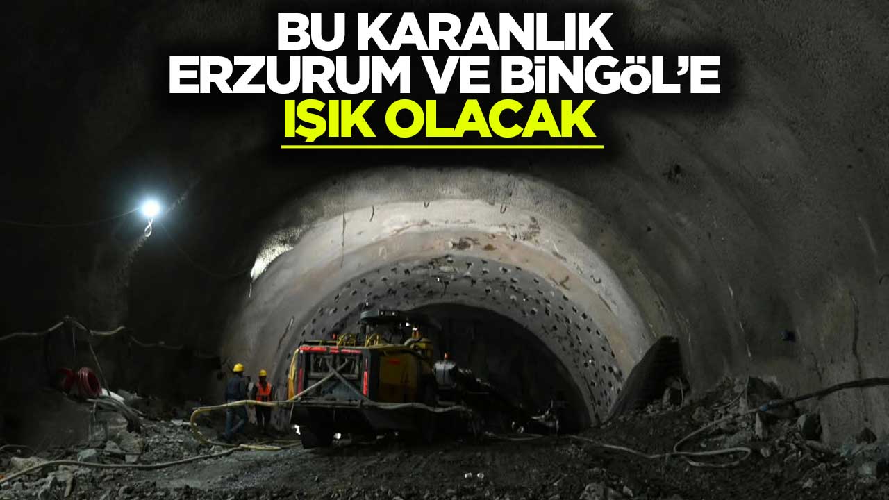 Erzurum-Bingöl'e ışık olacak: Çirişli Tüneli
