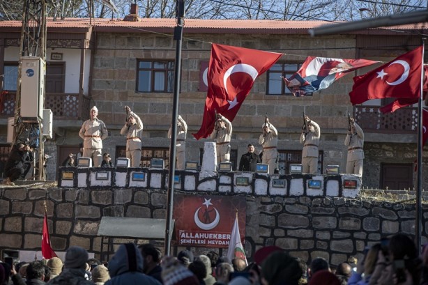 Foto - Erzurum'da Allahuekber Şehitleri anıldı