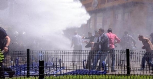 Foto - Erzurum’da HDP'nin mitingi öncesi olaylar çıktı