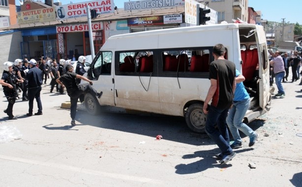 Foto - Erzurum’da HDP'nin mitingi öncesi olaylar çıktı