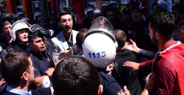 Foto - Erzurum’da HDP'nin mitingi öncesi olaylar çıktı