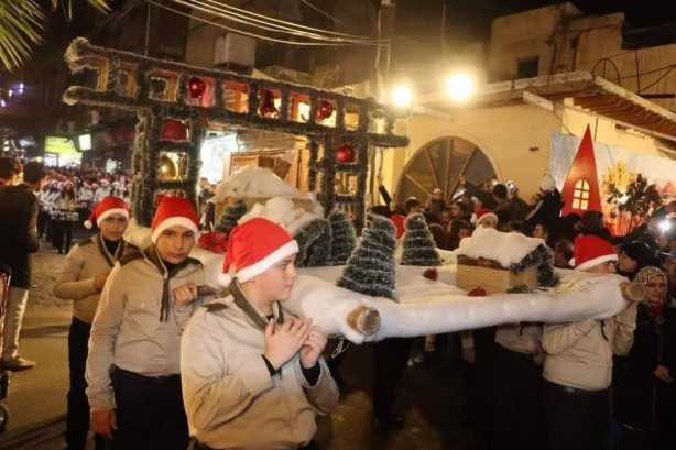 Foto - Esad rejiminin başkenti Şam'da yılbaşı kutlaması!