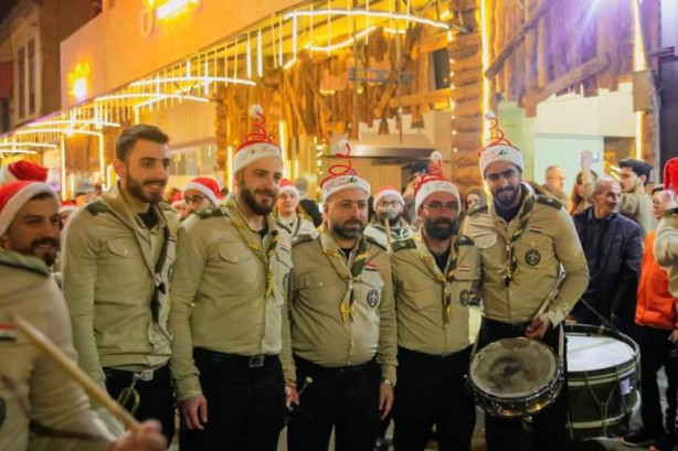 Foto - Esad rejiminin başkenti Şam'da yılbaşı kutlaması!