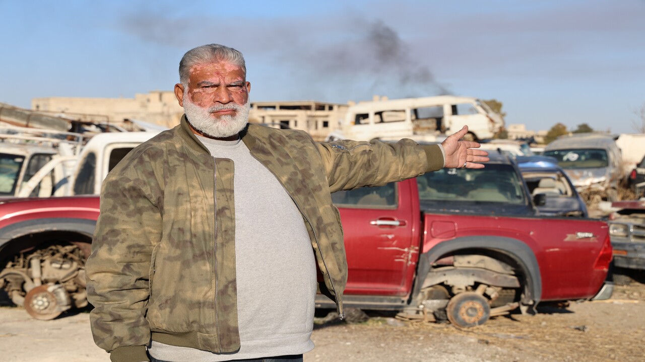 Foto - Esad rejiminin el koyduğu binlerce araç bakın ne halde bulundu!