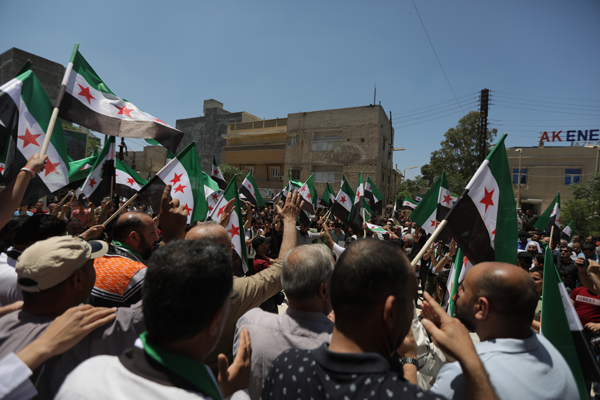 Foto - Esed ve PKK'ya karşı sokağa indiler! TSK'yı çağırdılar