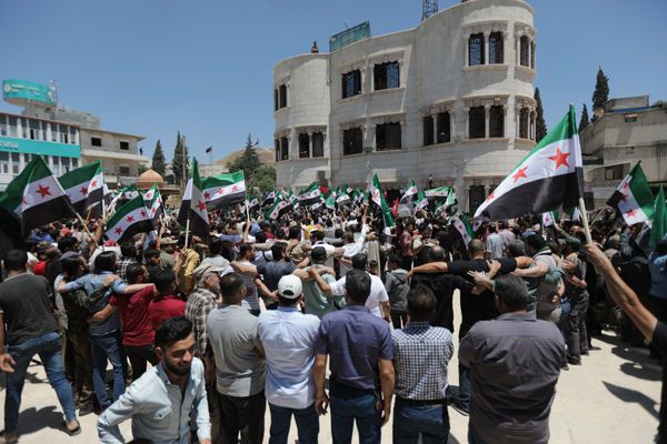 Foto - Esed ve PKK'ya karşı sokağa indiler! TSK'yı çağırdılar