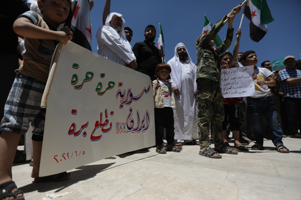 Foto - Esed ve PKK'ya karşı sokağa indiler! TSK'yı çağırdılar