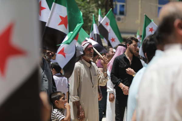 Foto - Esed ve PKK'ya karşı sokağa indiler! TSK'yı çağırdılar