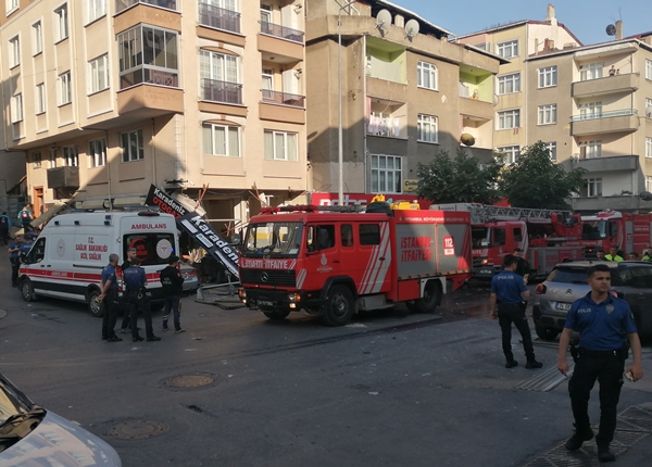 Esenler'de iş yerinde patlama! Çok sayıda yaralı var