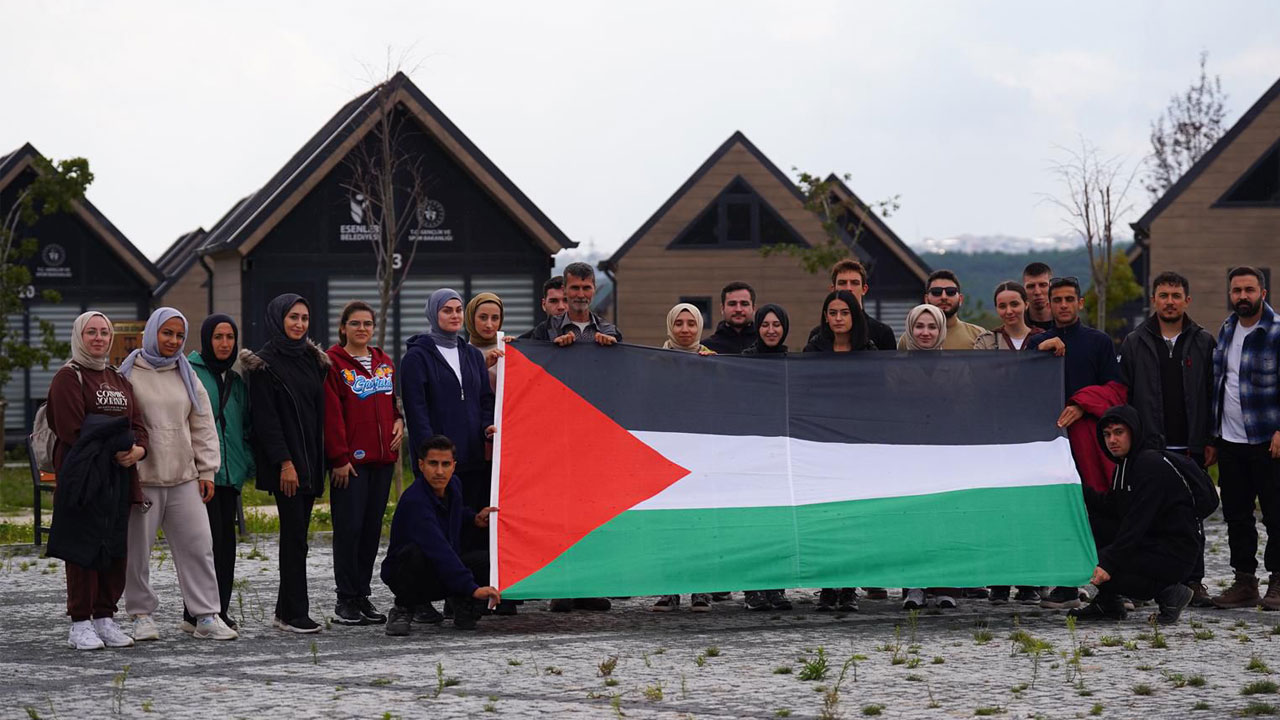 Foto - Esenlerli sporculardan Gazze’ye destek