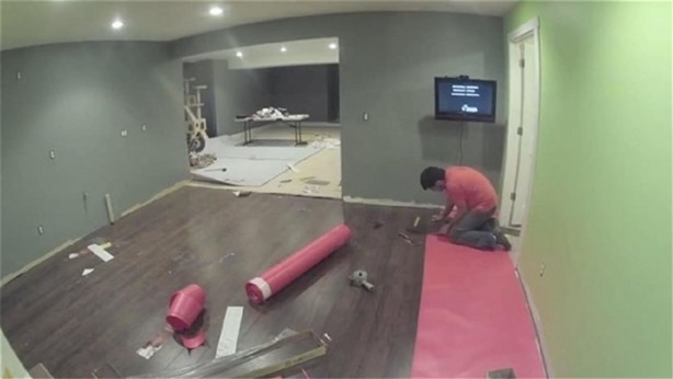 Foto - Eşinden habersiz mutfağı bu hale getirdi