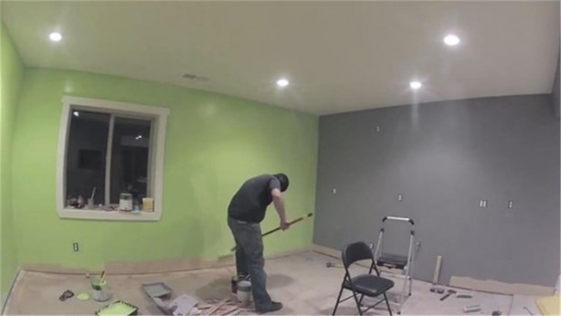 Foto - Eşinden habersiz mutfağı bu hale getirdi