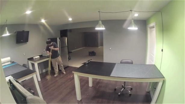 Foto - Eşinden habersiz mutfağı bu hale getirdi