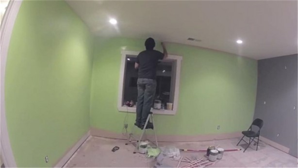 Foto - Eşinden habersiz mutfağı bu hale getirdi