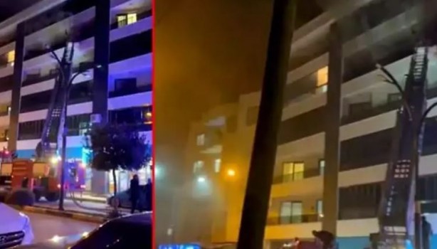 Eşini ve bebeğini odaya kitleyip evi ateşe verdi