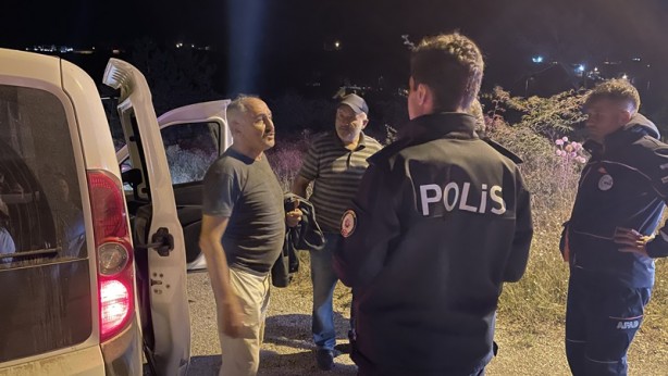 Eşinin kayıp ihbarı yaptığı kişi 4 saatlik arama çalışmasıyla bulundu