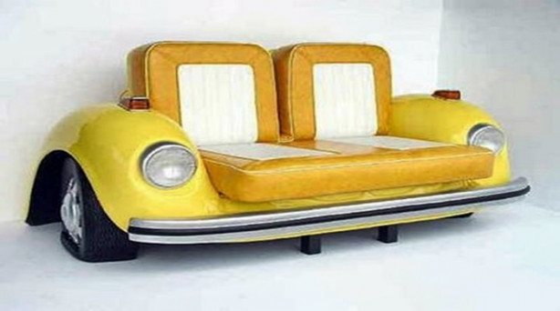 Foto - Eski araba parçalarını öyle şeylere dönüştürdüler ki!