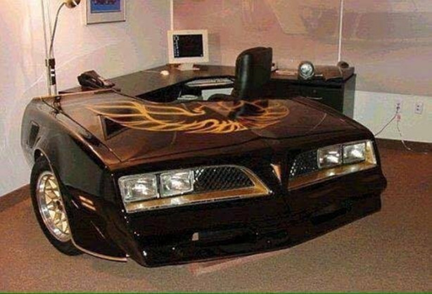 Foto - Eski araba parçalarını öyle şeylere dönüştürdüler ki!