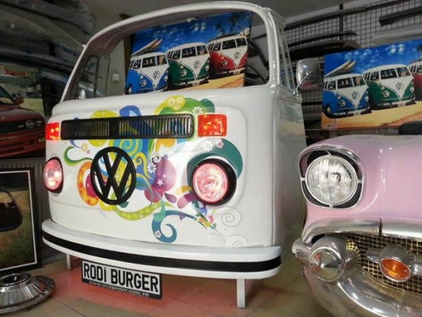 Foto - Eski araba parçalarını öyle şeylere dönüştürdüler ki!