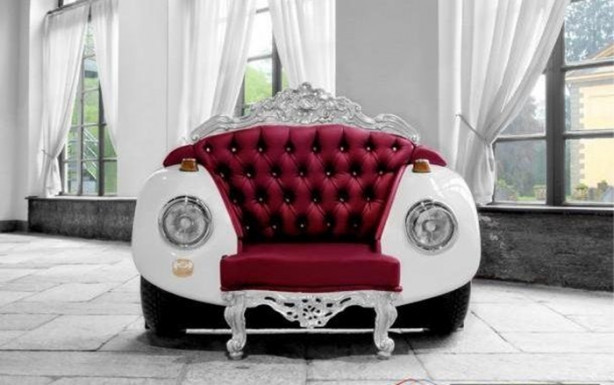 Foto - Eski araba parçalarını öyle şeylere dönüştürdüler ki!