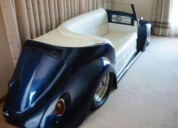 Foto - Eski araba parçalarını öyle şeylere dönüştürdüler ki!